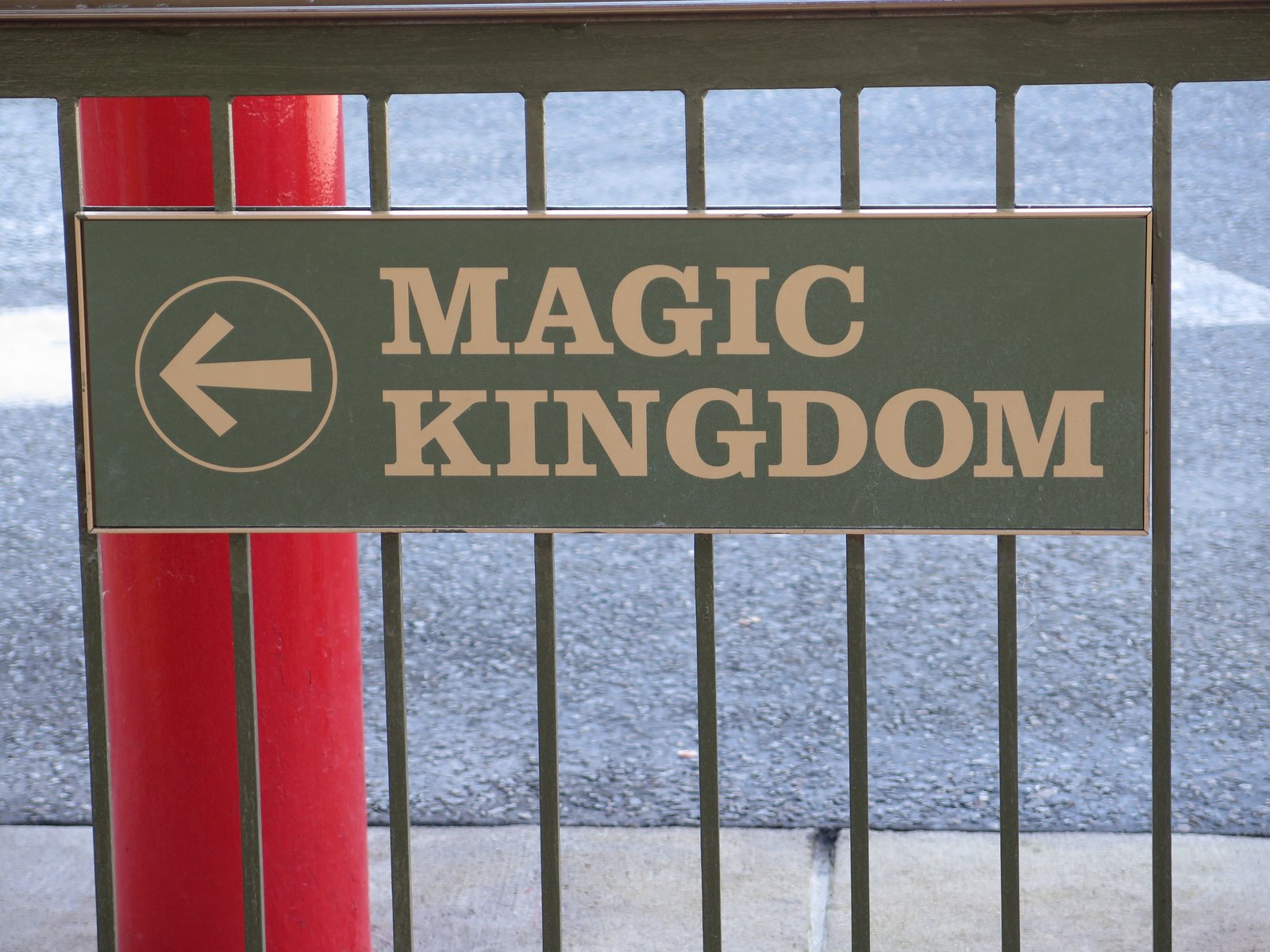 Magic Kingdom Sign